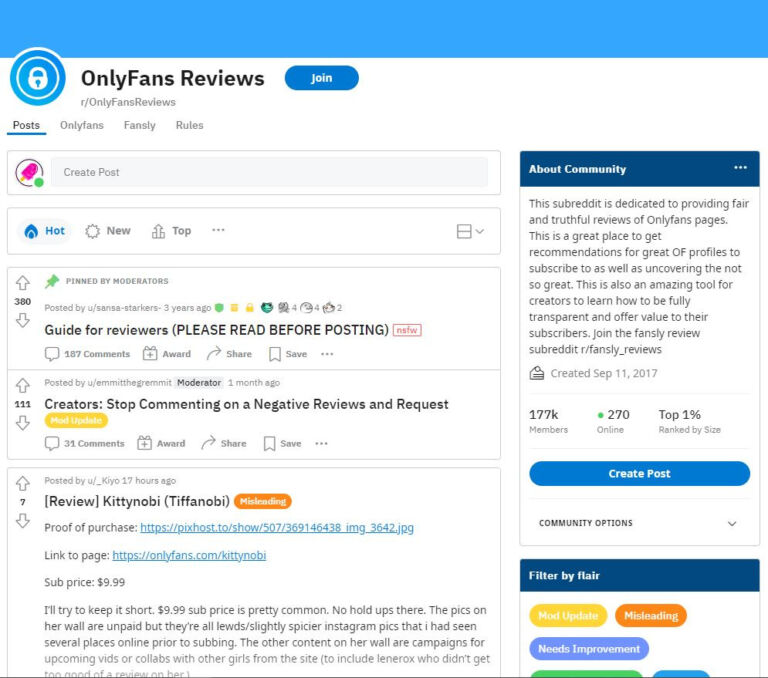 OnlyFans Page r/onlyfansreviews